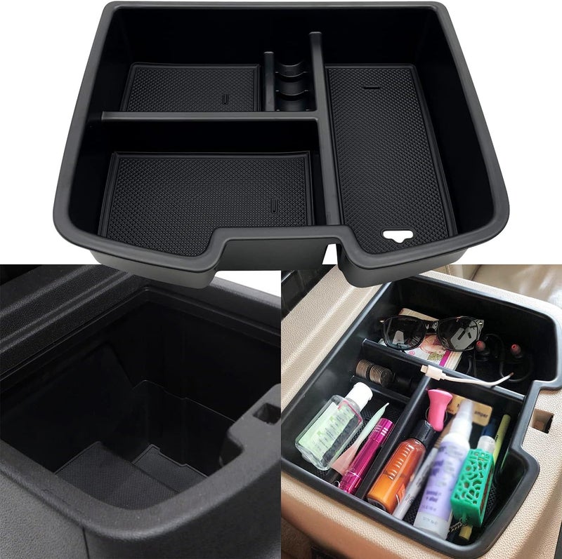 JOJOMARK Center Console Organizer Tray Compatible with 2007-2014 GMC Sierra Chevy Silverado Tahoe Yukon Suburban - Accessories Replaces 19166288 - Image 1